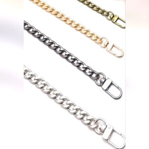 New ⛓️ Iron Flat Metal Purse Chain Shoulder/Crossbody Replacement Straps